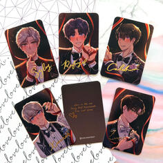 lads gold foil photocards